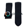 Ремешок кожаный для часов Tissot черный RT-007 - 4